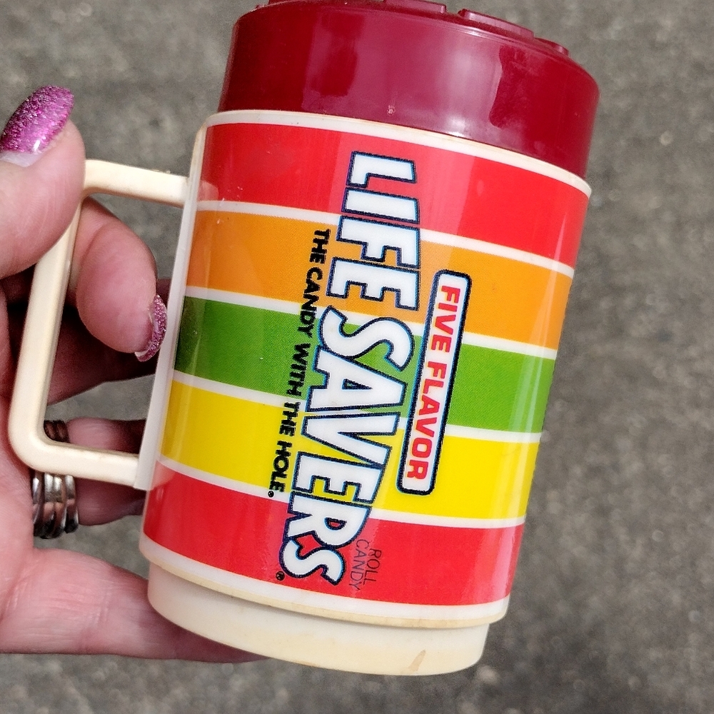 Lifesaver drinking mug
